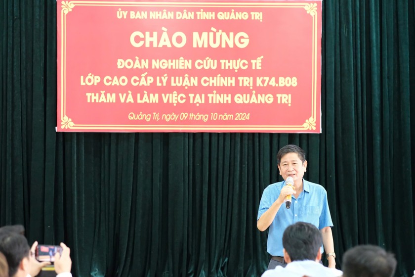 Phó Giám đốc Sở Nội vụ Quảng Trị - Trần Hữu Anh.