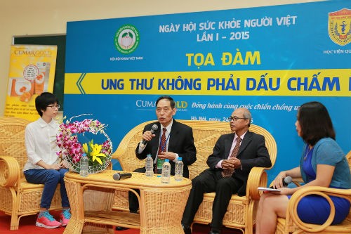 Các GS đầu ngành tham gia buổi tọa đàm