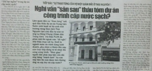 Thông tin sự việc như Báo Pháp Luật Việt Nam đã phản ánh.