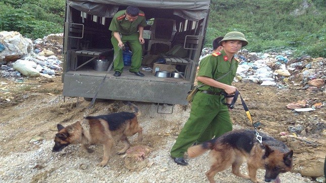 Cơ quan chức năng tìm kiếm thi thể nạn nhân