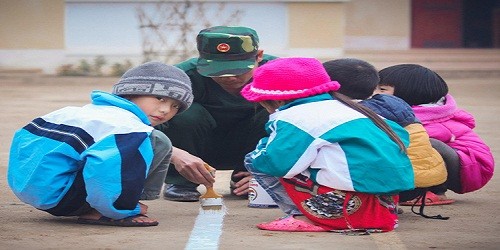 Ấm tình lính biên phòng đón xuân nơi biên cương Tổ quốc