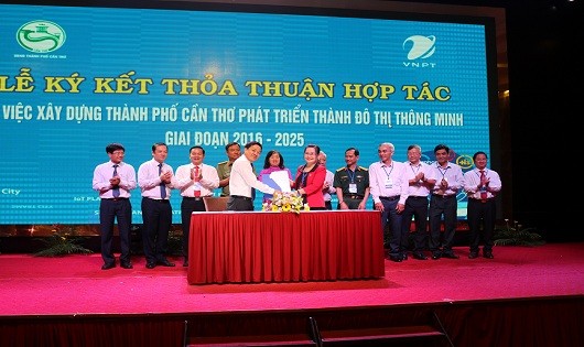 VNPT tin tưởng sẽ cùng TP.Cần Thơ triển khai đô thị thông minh với thời gian ngắn nhất
