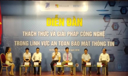 Nhiều vấn đề chuyên sâu trong lĩnh vực an toàn thông tin được các đại biểu chia sẻ tại Diễn đàn.