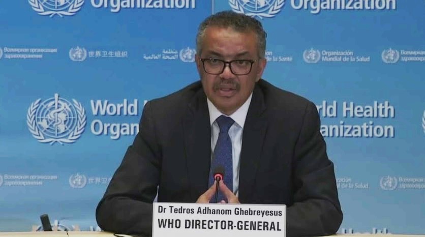 Tổng Giám đốc WHO Tedros Adhanom Ghebreyesus.