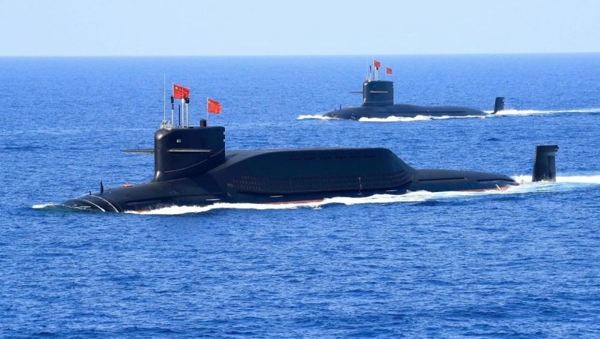 Hai tàu ngầm hạt nhân Type 094A được nâng cấp đã đi vào hoạt động tại Trung Quốc. Ảnh: Reuters