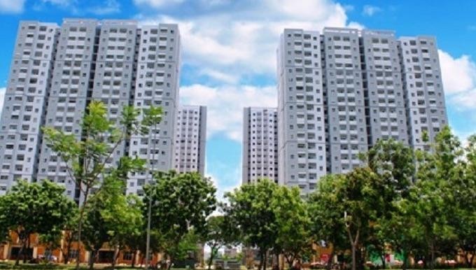 Dự án NOXH HQC Plaza nằm trên Đại lộ Nguyễn Văn Linh (Tp.HCM) vừa được bàn giao vào cuối năm 2019 (Ảnh: HQC)