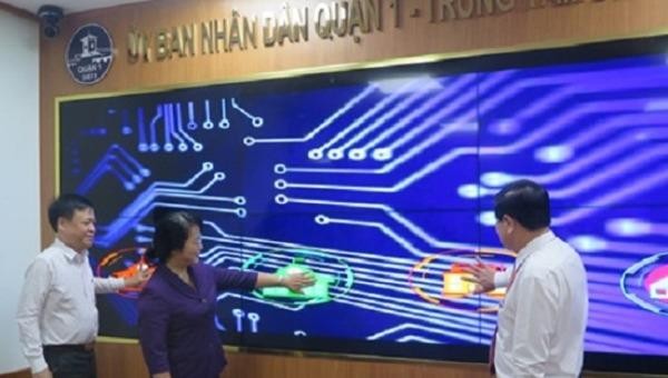 Thí điểm nâng cấp mô hình đô thị thông minh trên địa bàn Quận 1 (TP.HCM)