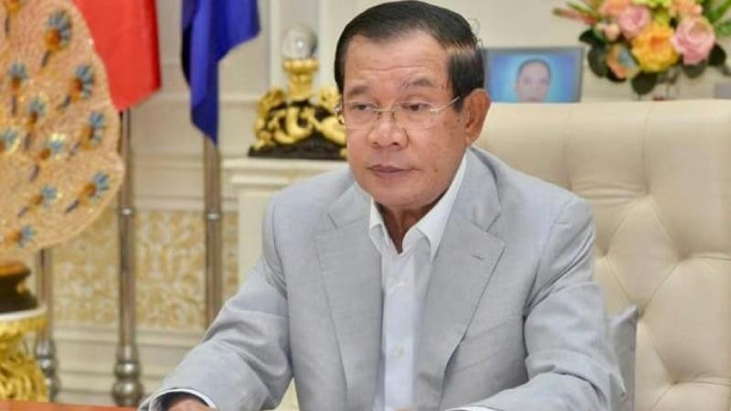 Thủ tướng Campuchia Hun Sen.