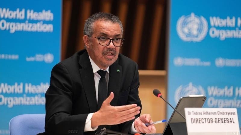 Tổng giám đốc WHO Tedros Adhanom Ghebreyesus.