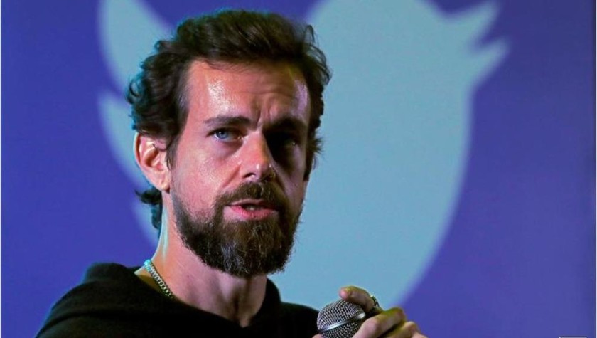 Giám đốc điều hành Twitter Jack Dorsey phát biểu với các sinh viên Học viện Công nghệ Ấn Độ (IIT) ở New Delhi, Ấn Độ, ngày 12/11/2018. Ảnh: Reuters