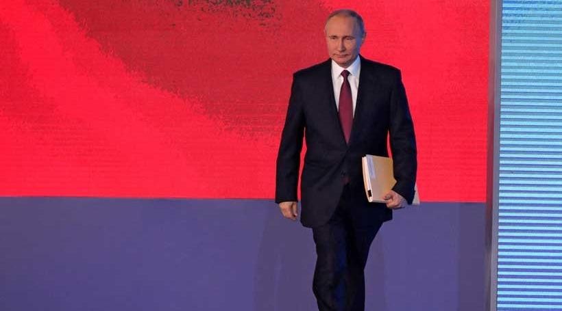 Tổng thống Nga Vladimir Putin.