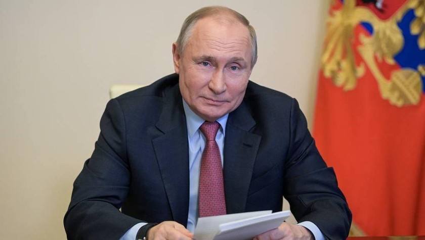 Tổng thống Nga Vladimir Putin.