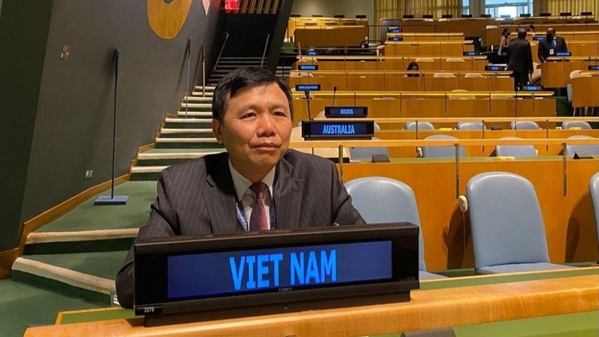 Đại sứ Đặng Đình Quý - Trưởng Phái đoàn Việt Nam tại Liên hợp quốc.