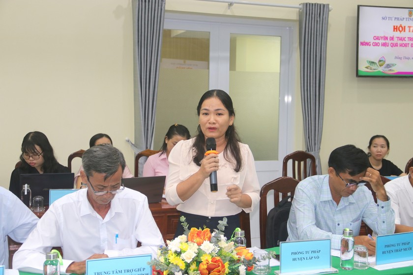 Đại biểu trao đổi, thảo luận tại Hội thảo