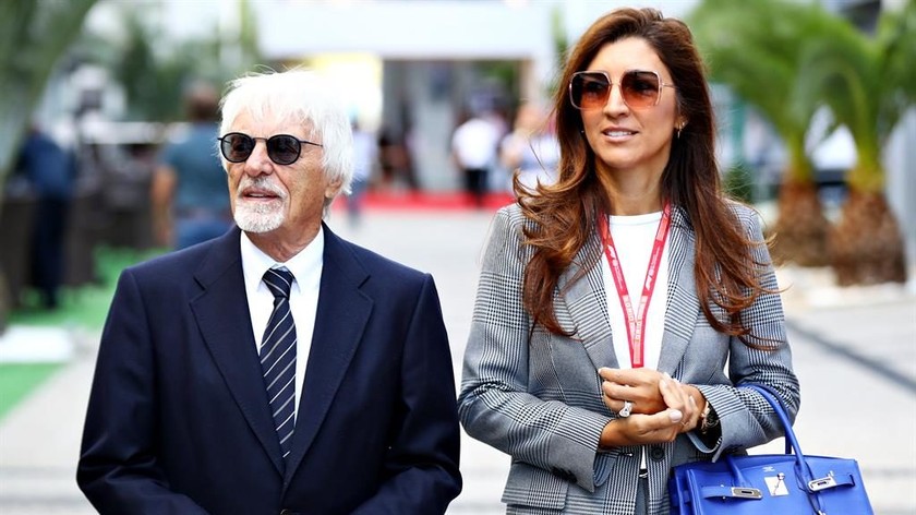 Vợ ông Bernie Ecclestone, Fabiana Flosi sẽ hạ sinh con trai vào tháng 6 năm nay.