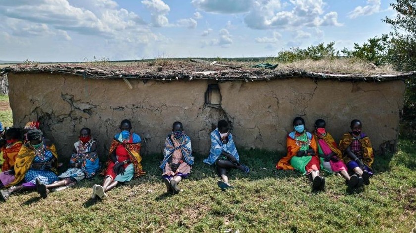 Cô bé đến từ hạt Narok, nơi có tỷ lệ tảo hôn lớn nhất Kenya. Ảnh: Getty Images