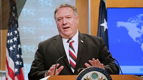 Ngoại trưởng Mỹ Mike Pompeo. Ảnh:  AP Photo / Manuel Balce Ceneta. 