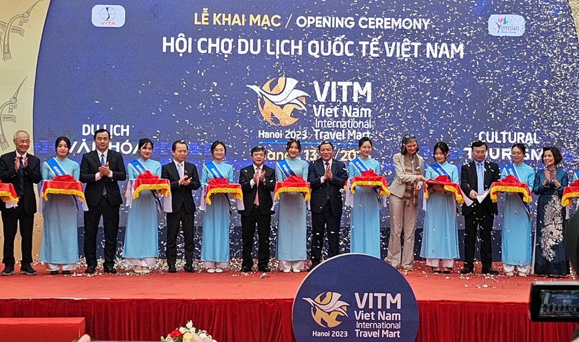 Lễ khai mạc Hội chợ Du lịch quốc tế VITM 2023.