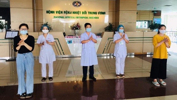 Chiều nay (21/5) sẽ có thêm 2 bệnh nhân mắc Covid-19 được xuất viện. (Ảnh: minh họa)