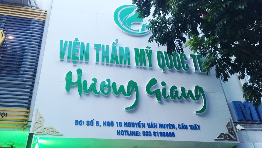 Viện thẩm mỹ quốc tế Hương Giang tự ý "gỡ" lệnh niêm phong "qua mặt" cơ quan chức năng?!