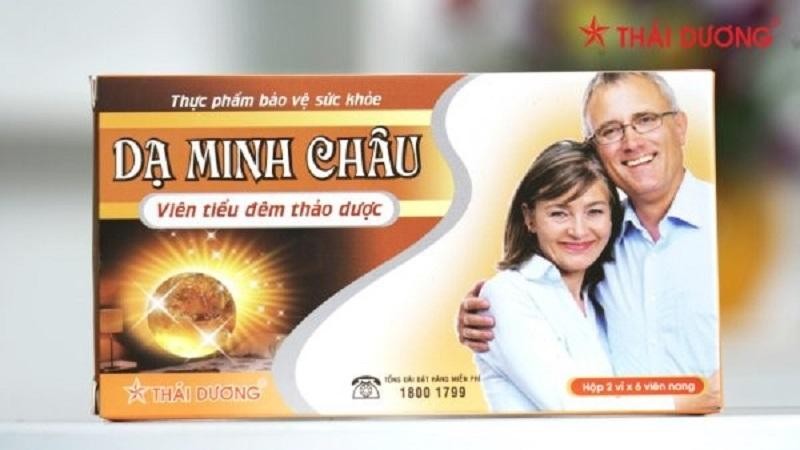 Dạ Minh Châu - viên uống thảo dược cho nam và nữ mắc chứng tiểu đêm, tiểu nhiều lần