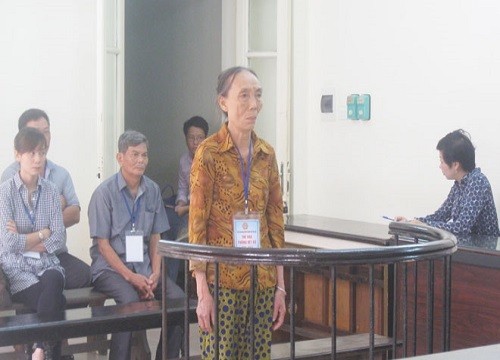 Bà Lê Thị Chắt tại tòa
