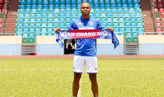 Tân binh Marcus Vinicius Lima da Silva của CLB Than Quảng Ninh