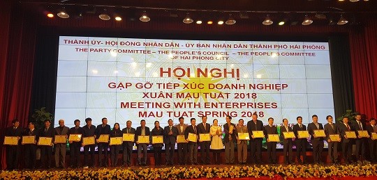 Hải Phòng: Khen thưởng 100 doanh nghiệp xuất sắc, tiêu biểu