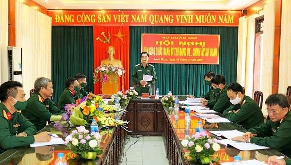 Toàn cảnh Hội nghị bàn giao.