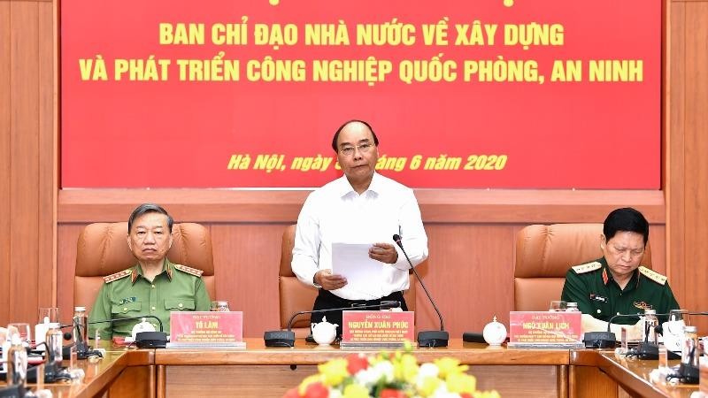 Thủ tướng Nguyễn Xuân Phúc phát biểu tại Hội nghị.