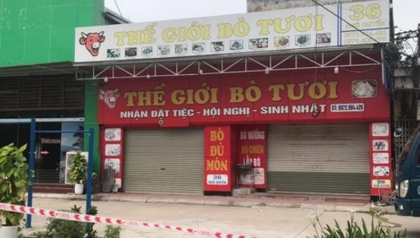 Quán Thế giới bò tươi ở Hải Dương liên quan đến bệnh nhân 867.