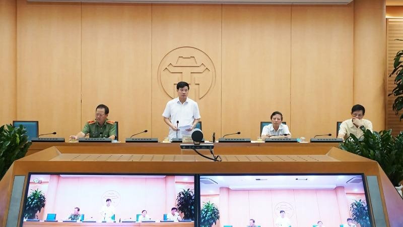 Phó Chủ tịch UBND TP Ngô Văn Quý kết luận phiên họp chiều 4/9.