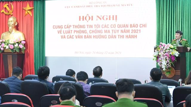 Hội nghị cung cấp thông tin về Luật Phòng, chống ma túy.