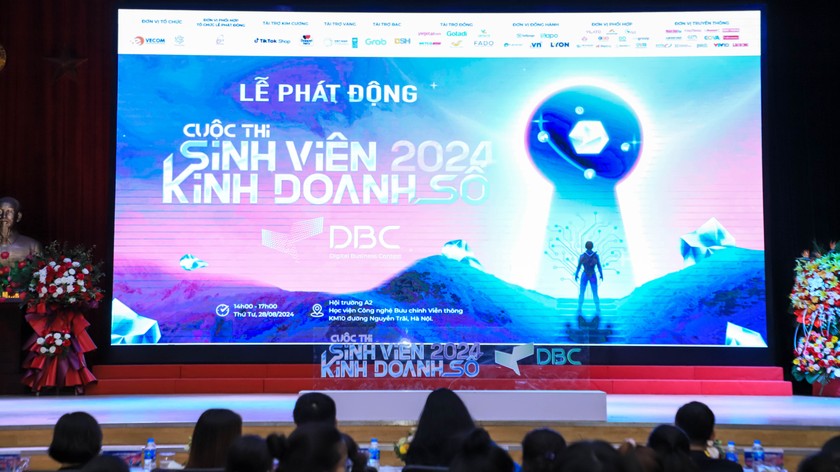 Lễ phát động Cuộc thi Sinh viên kinh doanh số 2024.