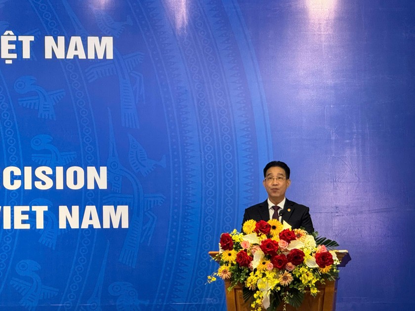 Phó Chủ nhiệm Văn phòng Chủ tịch nước Phạm Thanh Hà đã công bố Quyết định đặc xá năm 2024. (Ảnh: PV)