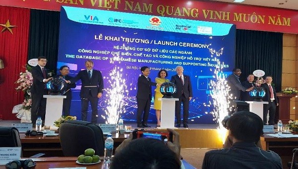 Khai trương hệ thống cơ sở dữ liệu ngành công nghiệp Việt Nam