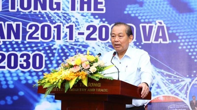 Phó Thủ tướng thường trực Trương Hòa Bình đánh giá cao những cải cách hành chính tại Bộ Công Thương.