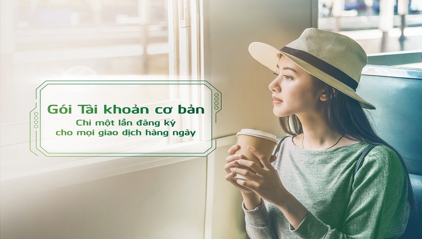 Khách hàng chỉ cần đăng ký một lần sử dụng trọn nhu cầu giao dịch hàng ngày