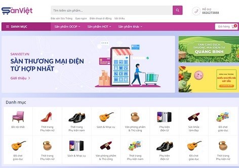 Chuẩn bị triển khai sàn thương mại điện tử hợp nhất toàn quốc