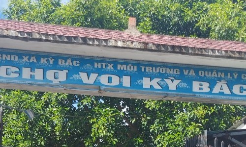 Kỳ Anh (Hà Tĩnh): Công an vào cuộc vụ “vỡ hụi” tại chợ Voi