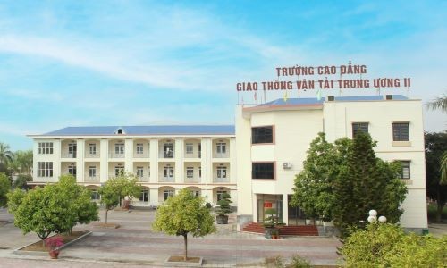 Trường Cao đẳng Giao thông vận tải Trung ương II - Nơi xảy ra vụ việc. Ảnh: CA Hải Phòng