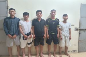 5 đối tượng tại Cơ quan Công an