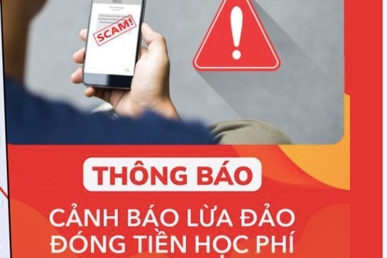 Cảnh báo tình trạng nhắn tin lừa đảo nhập học