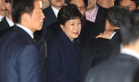 Cựu Tổng thống Hàn Quốc Park Geun-hye.