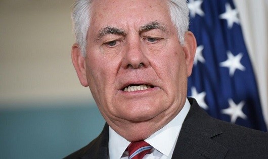 Ông Tillerson.