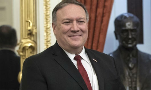 Tân ngoại trưởng Mỹ Pompeo.