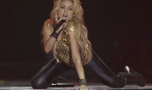 Nữ ca sỹ Shakira.