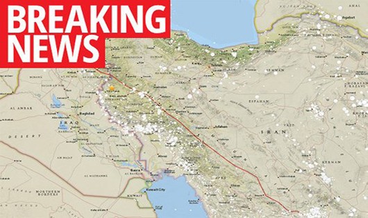 Động đất rung chuyển Iran, 1 người thiệt mạng, nhiều người bị thương