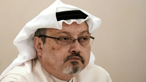 Nhà báo Khashoggi.