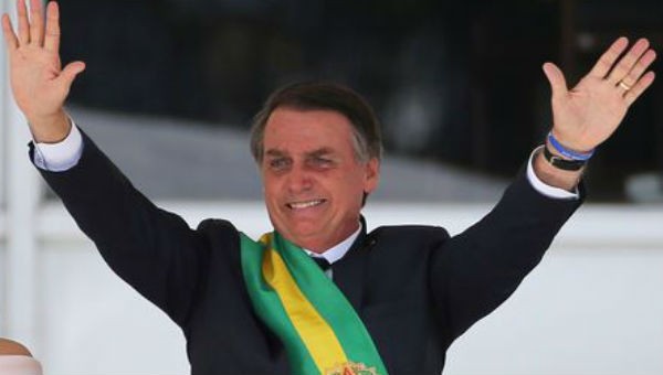 Tổng thống Brazil Jair Bolsonaro.